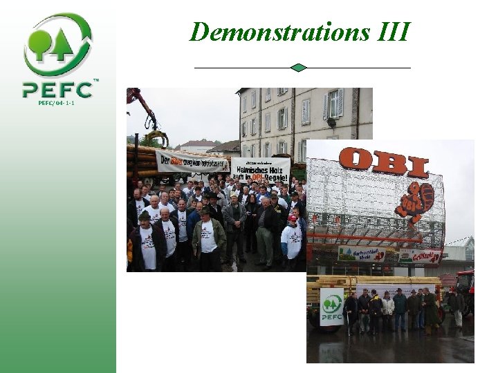 Demonstrations III PEFC/04 -1 -1 