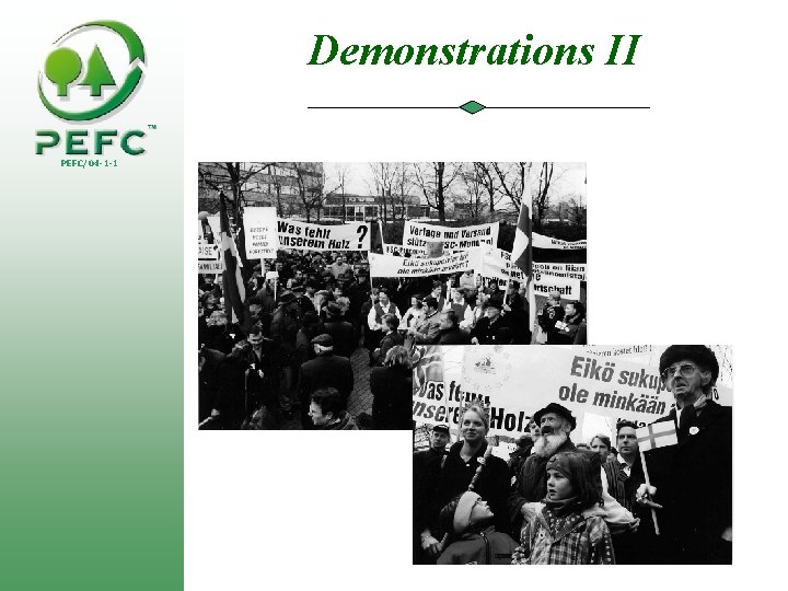 Demonstrations II PEFC/04 -1 -1 