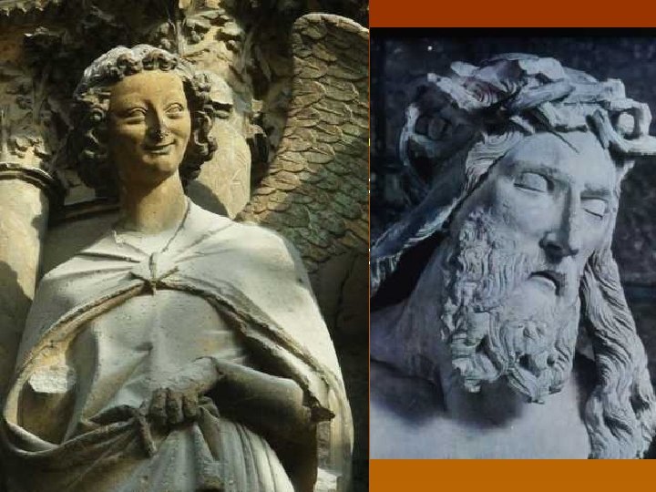 § PREOCUPACIÓN POR LA EXPRESIÓN El arte gótico tiende a conectar con el espectador