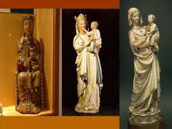 § Pero sin duda es la VIRGEN MADRE DE CRISTO la iconografía más típicamente
