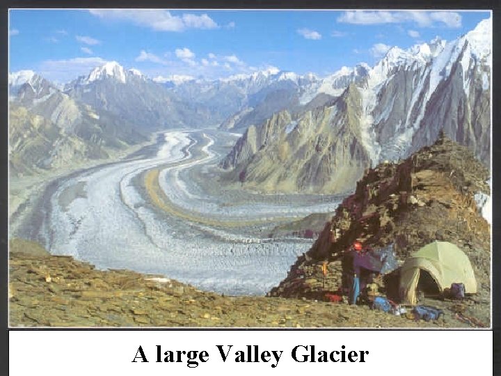 A large Valley Glacier 