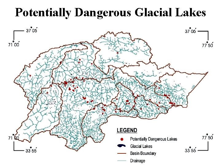 Potentially Dangerous Glacial Lakes 