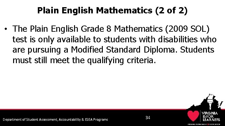 Plain English Mathematics (2 of 2) • The Plain English Grade 8 Mathematics (2009