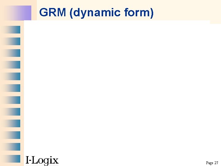 GRM (dynamic form) Page 27 