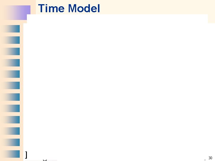 Time Model Page 30 