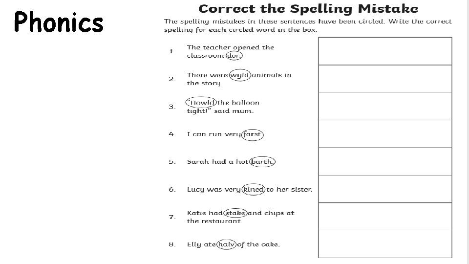 Phonics Class ZOOM Meeting Wednesday at 12 