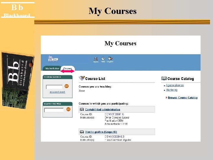 Bb Blackboard My Courses 