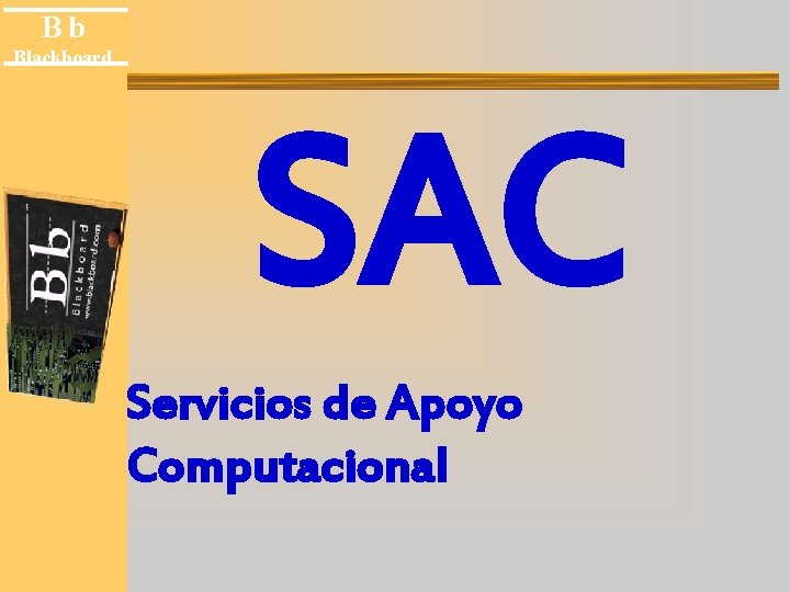 Bb Blackboard SAC Servicios de Apoyo Computacional 