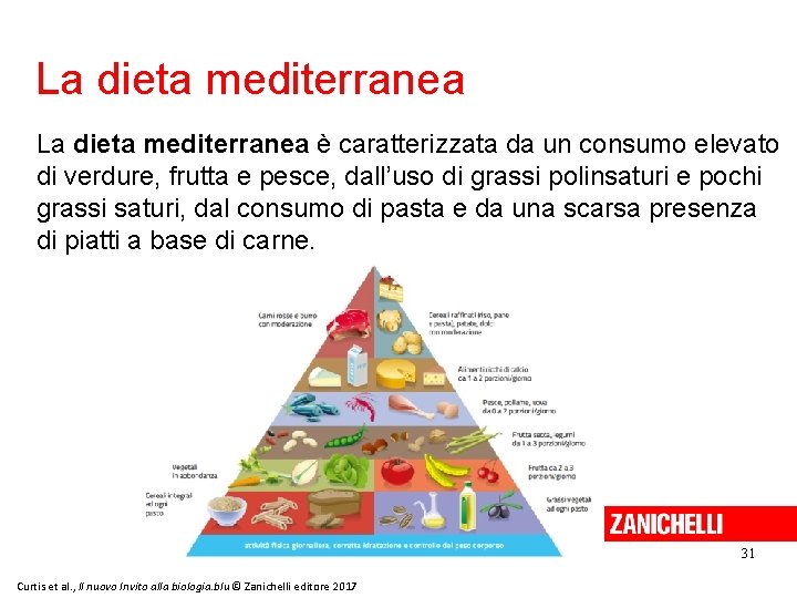 La dieta mediterranea è caratterizzata da un consumo elevato di verdure, frutta e pesce,