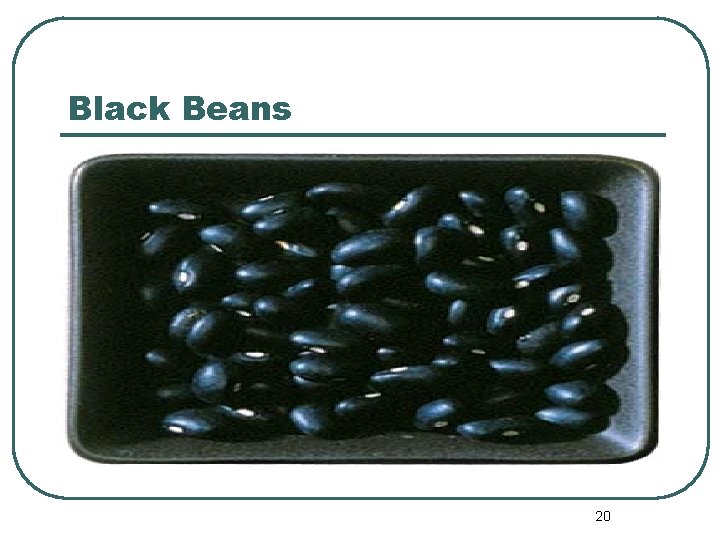 Black Beans 20 