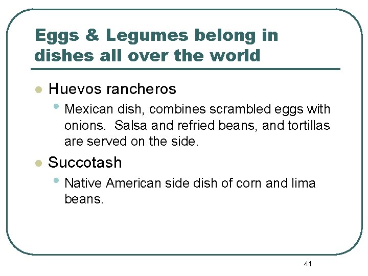 Eggs & Legumes belong in dishes all over the world l Huevos rancheros •