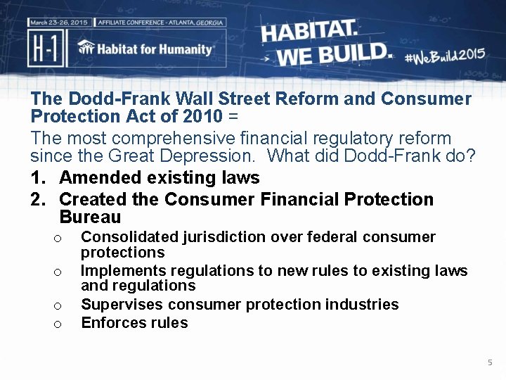 The Dodd-Frank Wall Street Reform and Consumer Protection Act of 2010 = The most