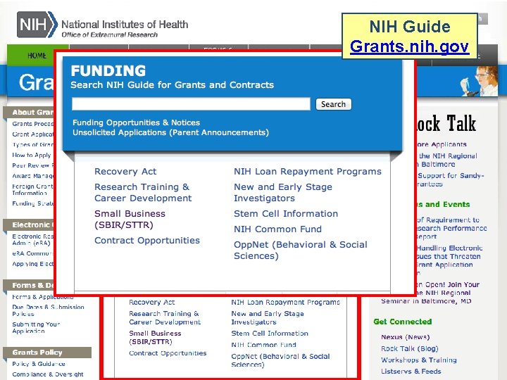 NIH Guide Grants. nih. gov 