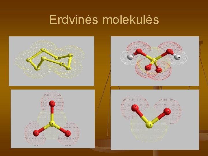 Erdvinės molekulės 