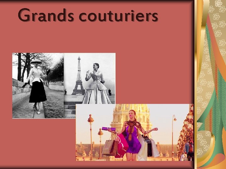 Grands couturiers 
