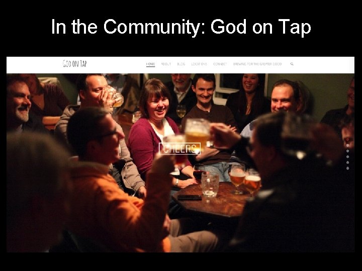 In the Community: God on Tap 