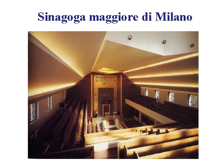 Sinagoga maggiore di Milano 
