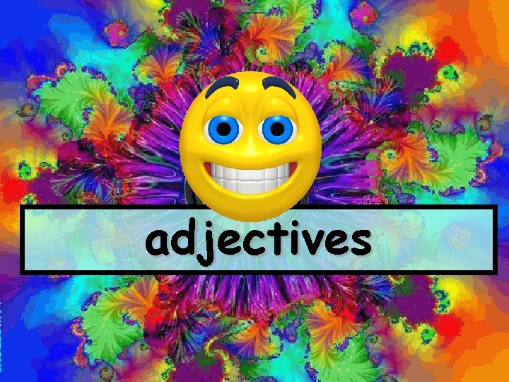 adjectives 