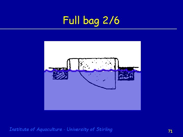 Full bag 2/6 Institute of Aquaculture - University of Stirling 71 