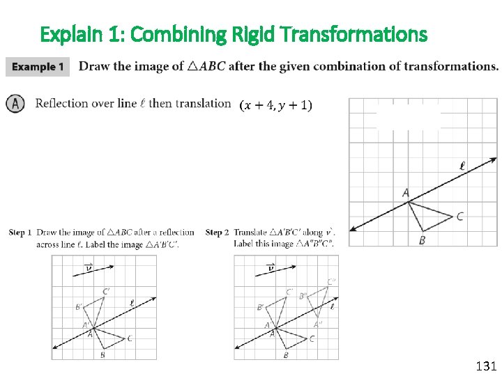 Explain 1: Combining Rigid Transformations 131 