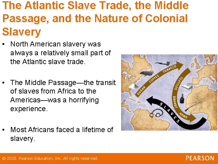 The Atlantic Slave Trade, the Middle Passage, and the Nature of Colonial Slavery •