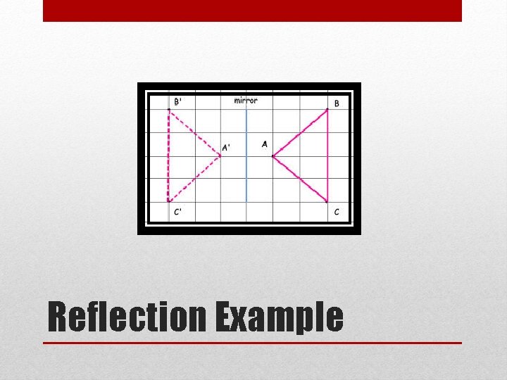Reflection Example 