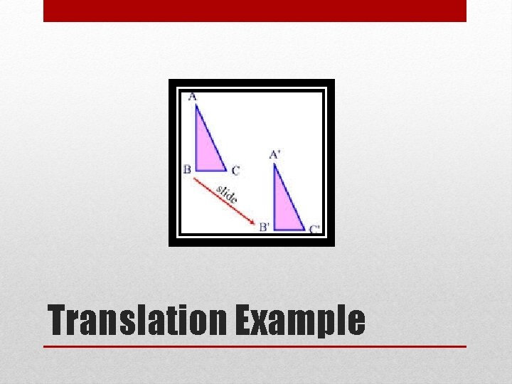 Translation Example 