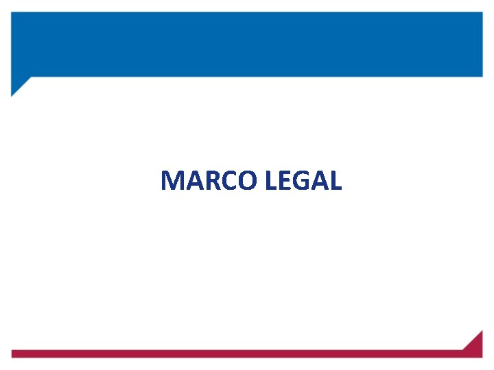 MARCO LEGAL 