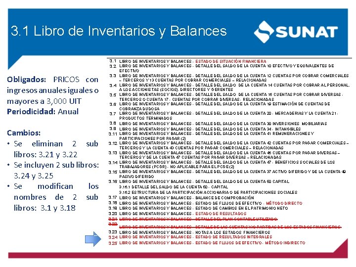 3. 1 Libro de Inventarios y Balances 3. 1 LIBRO DE INVENTARIOS Y BALANCES
