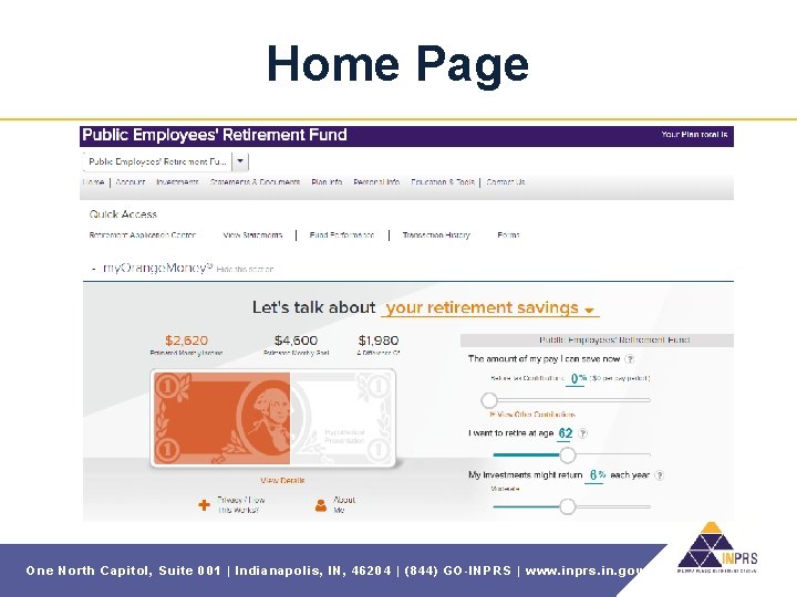 Home Page One North Capitol, Suite 001 | Indianapolis, IN, 46204 | (844) GO-INPRS