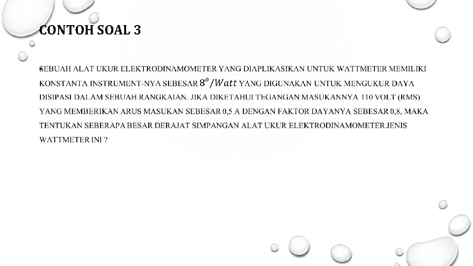 CONTOH SOAL 3 • 