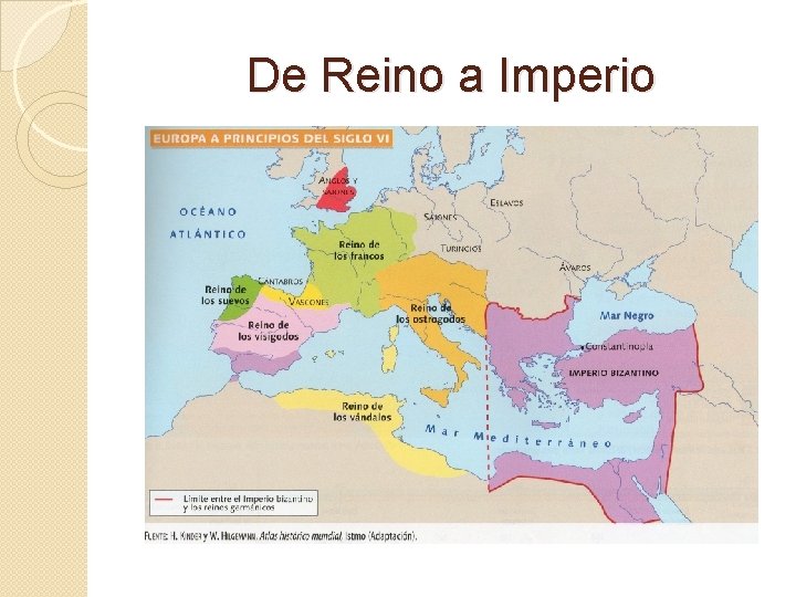 De Reino a Imperio De Reino a Imperio