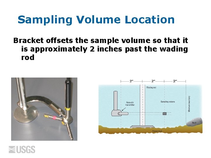Sampling Volume Location Bracket offsets the sample volume so that it is approximately 2