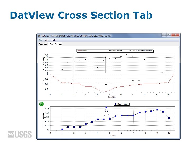 Dat. View Cross Section Tab 