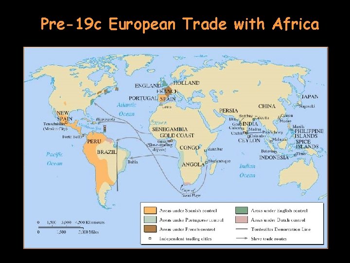 Pre-19 c European Trade with Africa 