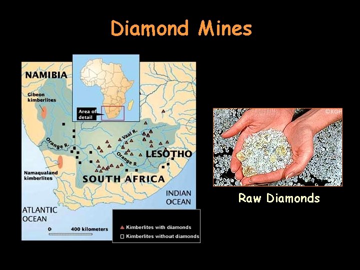 Diamond Mines Raw Diamonds 