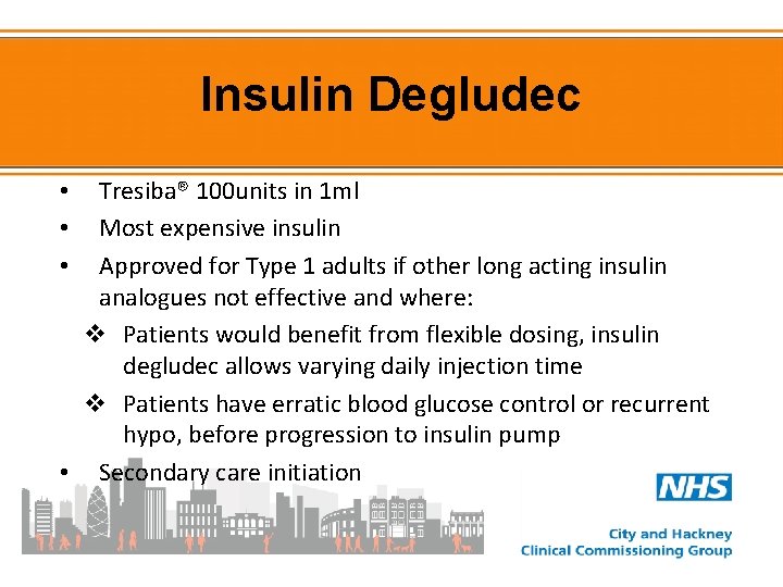 Insulin Degludec Tresiba® 100 units in 1 ml Most expensive insulin Approved for Type