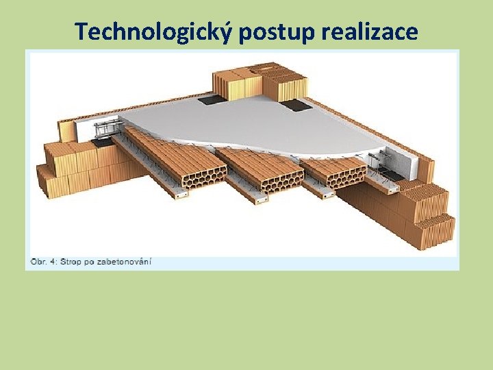 Technologický postup realizace 