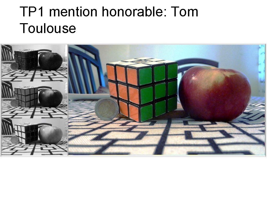 TP 1 mention honorable: Tom Toulouse 