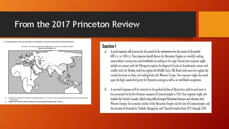 From the 2017 Princeton Review 