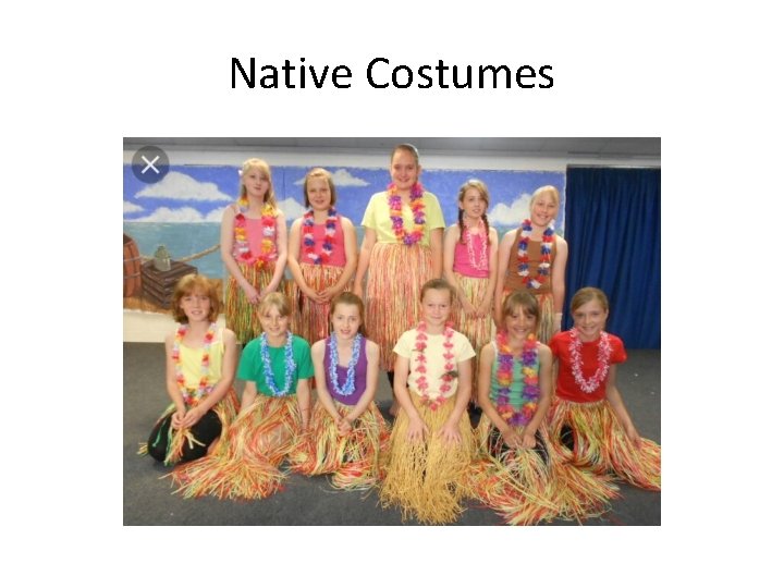 Native Costumes 