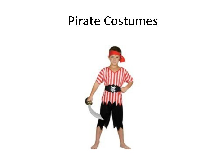 Pirate Costumes 