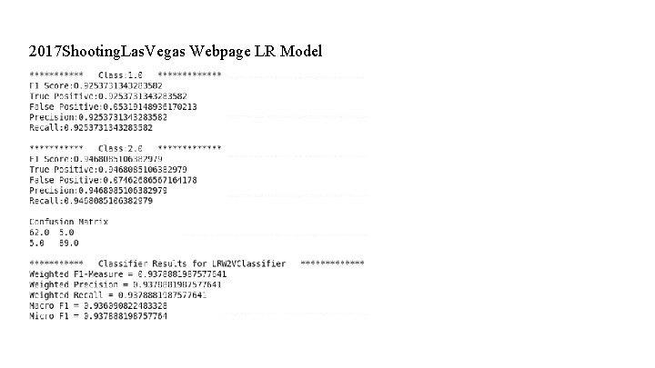 2017 Shooting. Las. Vegas Webpage LR Model 