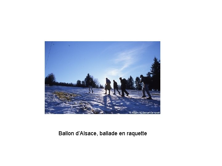 Ballon d’Alsace, ballade en raquette 