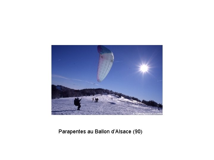 Parapentes au Ballon d’Alsace (90) 