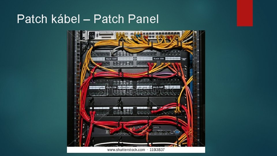 Patch kábel – Patch Panel Patch kábel – Patch Panel