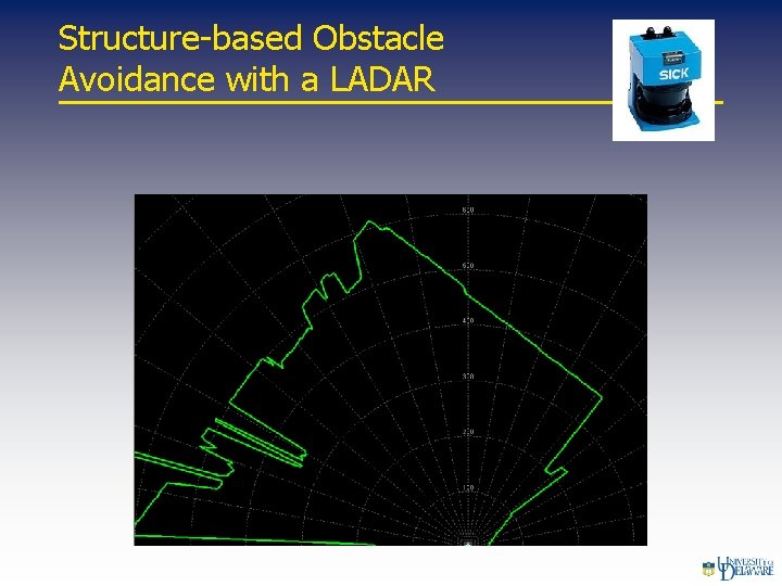 Structure-based Obstacle Avoidance with a LADAR 
