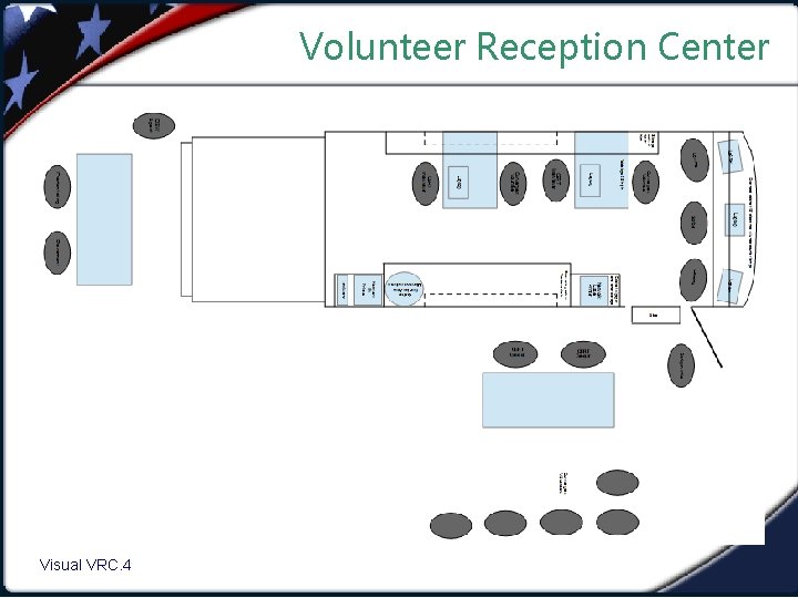 Volunteer Reception Center Visual VRC. 4 1. 4 