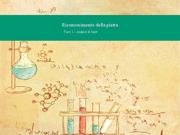 Riconoscimento della pietra Fase 1 – Analisi di base 