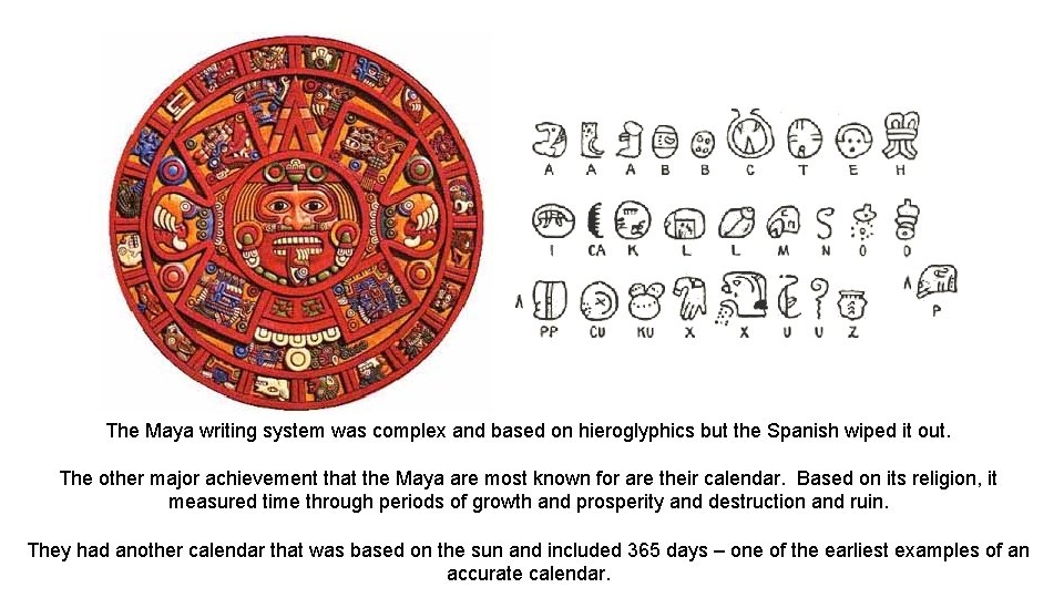 The Maya writing system was complex and based on hieroglyphics but the Spanish wiped The Maya writing system was complex and based on hieroglyphics but the Spanish wiped